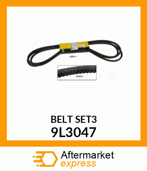 VEE BELT SET 9L3047