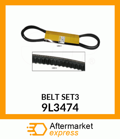 V-BELT SET 9L3474