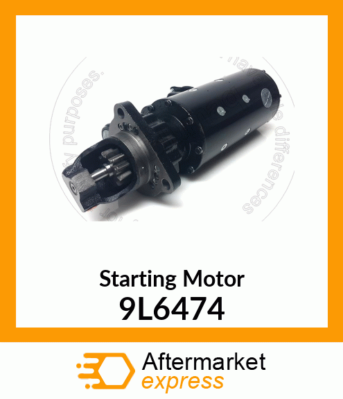 Starting Motor 9L6474