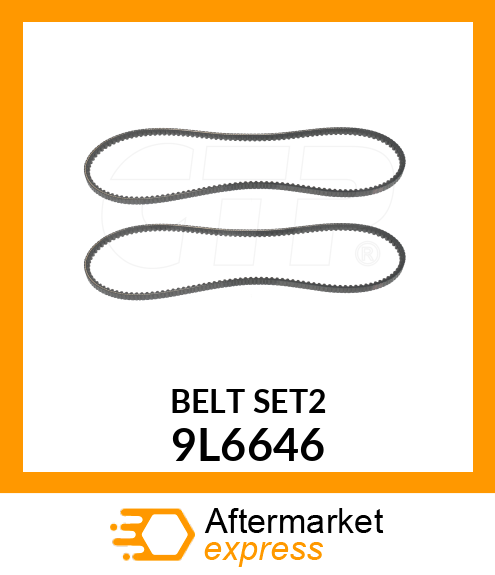 V BELT SET 9L6646