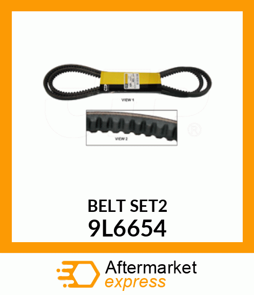 VEE BELT SET 9L6654