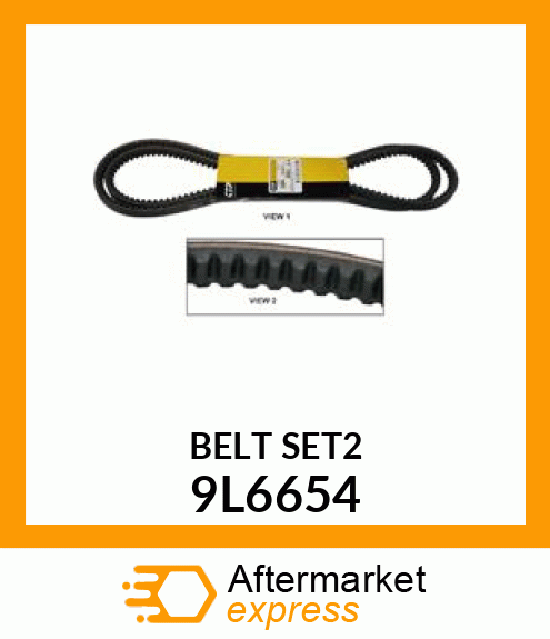 VEE BELT SET 9L6654