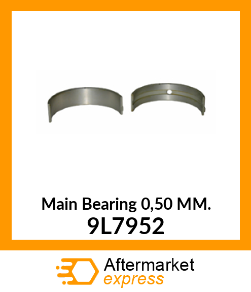 Main Bearing 9L7952