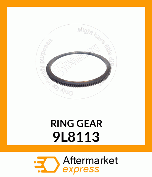 RING GEAR (New CAT take off) 9L8113