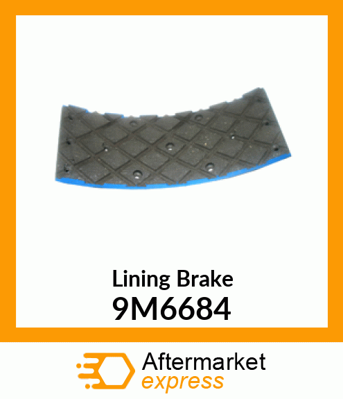 Lining Brake 9M6684