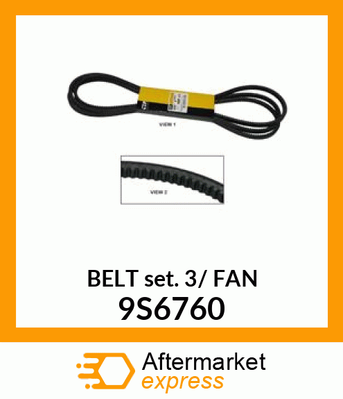 VEE BELT S 9S6760