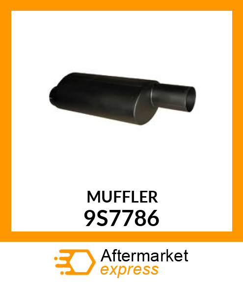 MUFFLER ASSY. 9S7786