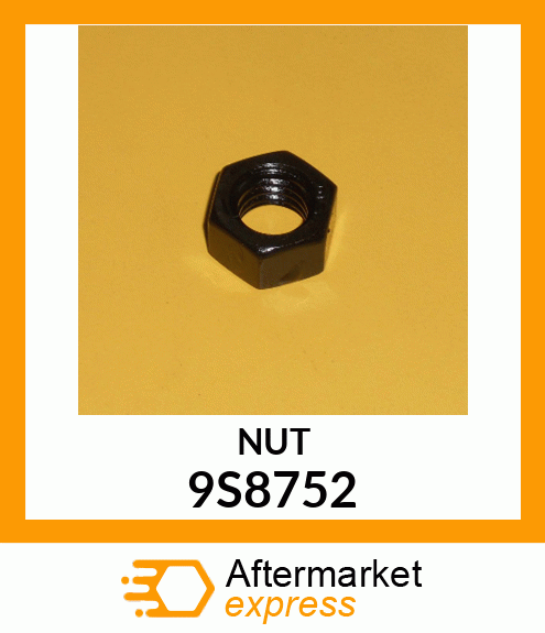 NUT - PLOW 3/8" 9S8752