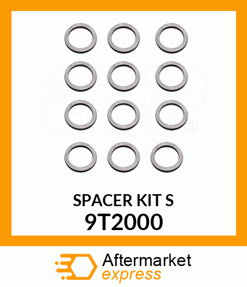 SPACER KIT (12PCS) 9T2000