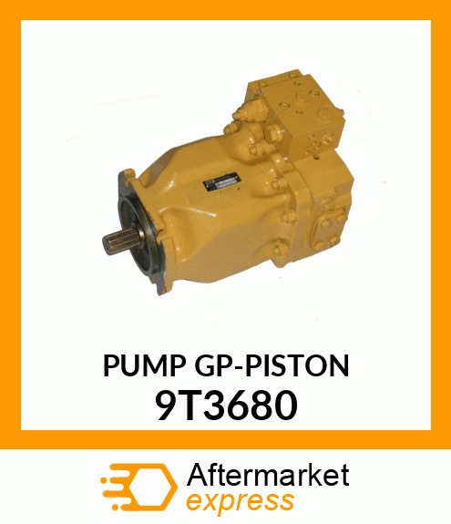 PUMP - HYDRAULIC D6H/R 9T3680