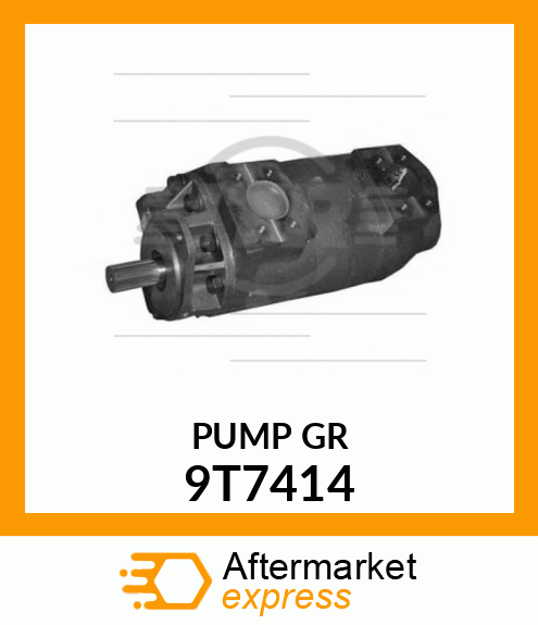 PUMP, HYDR GEAR 9T7414