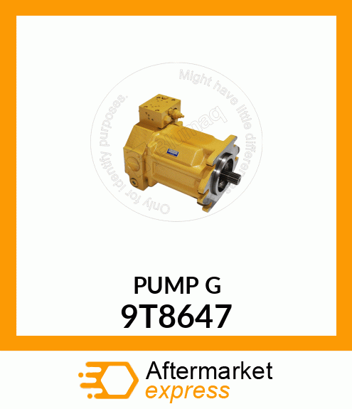 PUMP, PISTON 9T8647