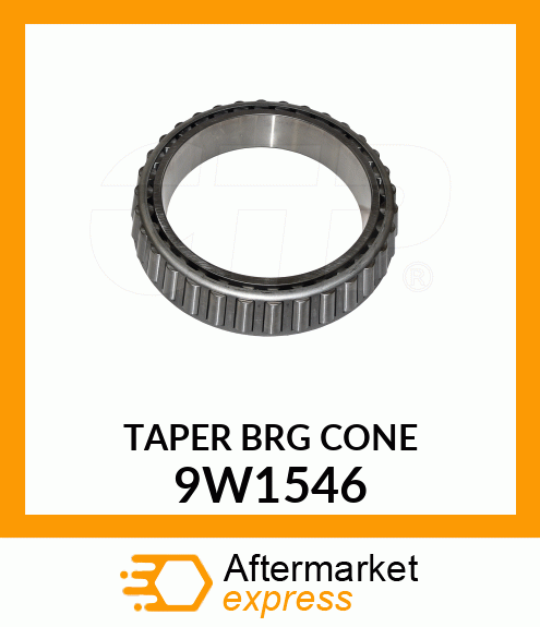 TAPER BRG CONE 9W1546