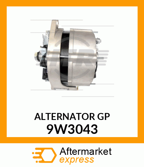 ALTERNATOR G 9W3043