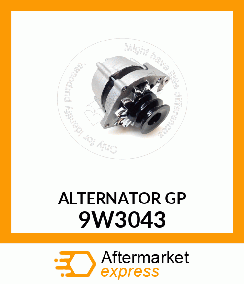 ALTERNATOR G 9W3043