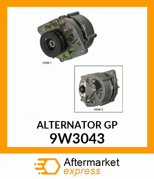 ALTERNATOR G 9W3043