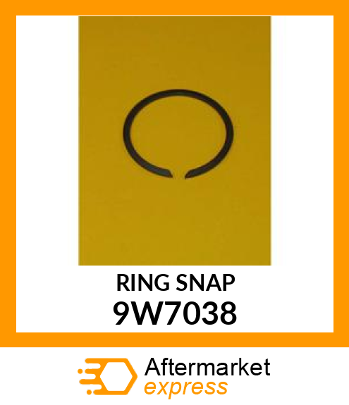 SNAP RING 9W7038