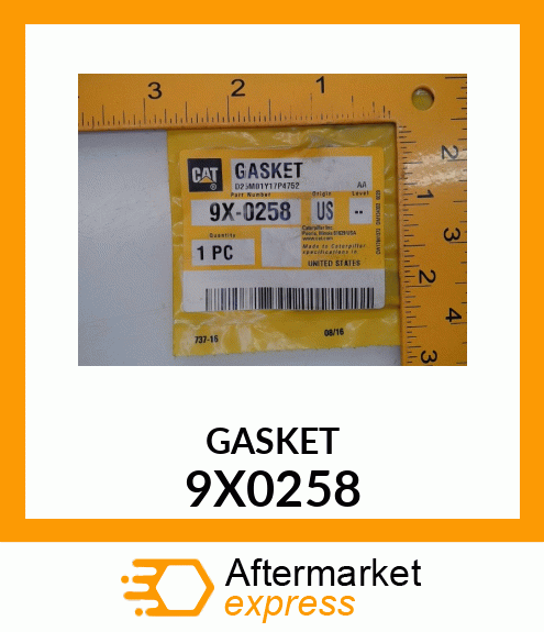 GASKET 9X-0258