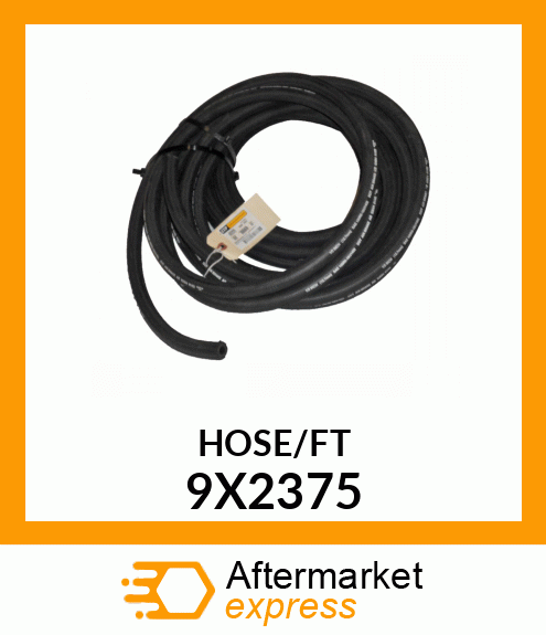 HOSE BLK 9X2375