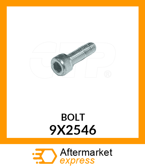 BOLT 9X2546