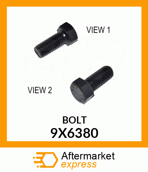 BOLT 9X6380