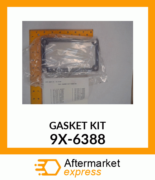 KIT GASKET 9X-6388