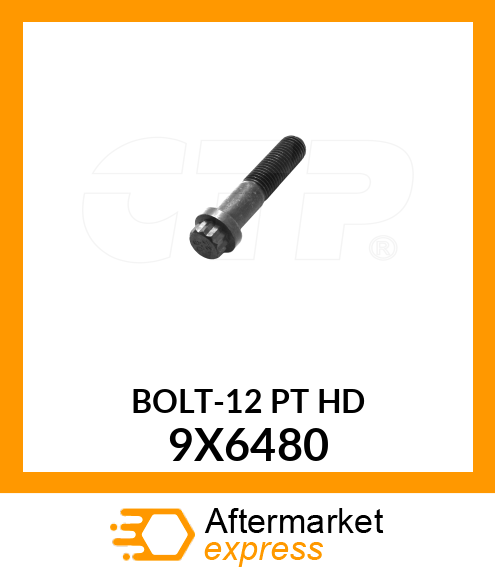 BOLT 9X6480