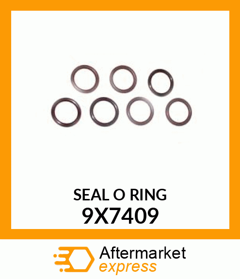 SEAL O RING 9X7409