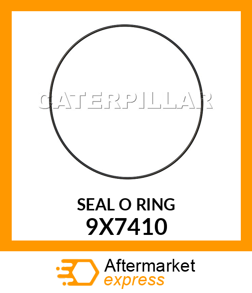SEAL O RING 9X7410
