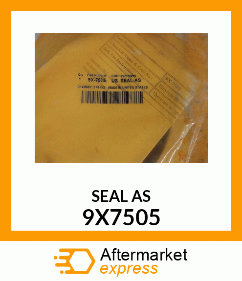 SEAL AS 9X7505