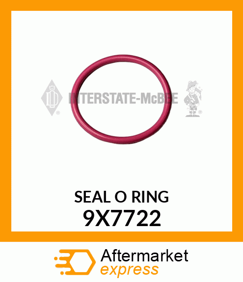 SEAL O RING 9X7722