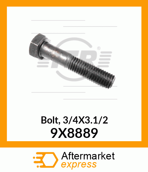 BOLT 9X8889