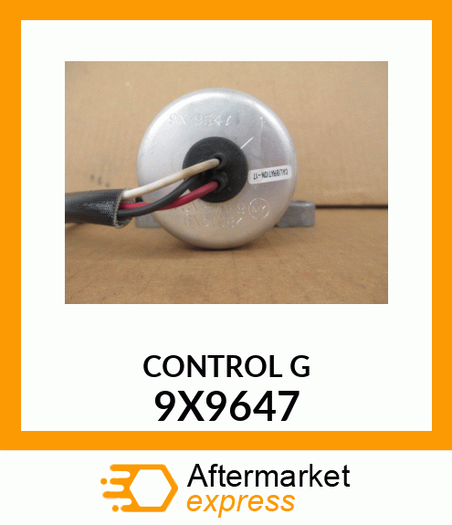 CONTROL G 9X9647