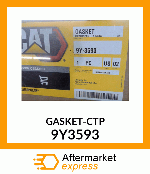 GASKET 9Y3593