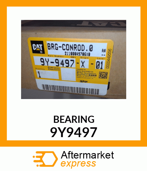 ROD BEARING STD. 9Y-9497