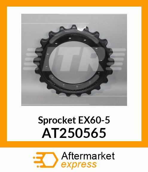 Sprocket EX60-5 AT250565