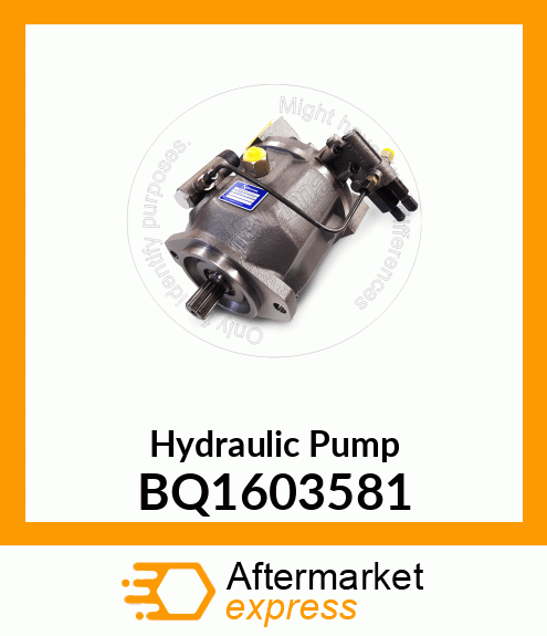 Hydraulic Pump BQ1603581