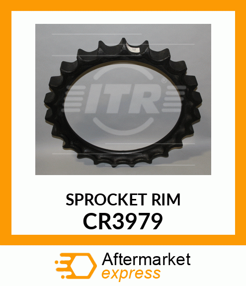 SPROCKET RIM CR3979