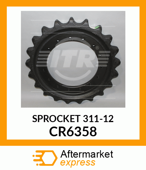 SPROCKET 311-12 CR6358