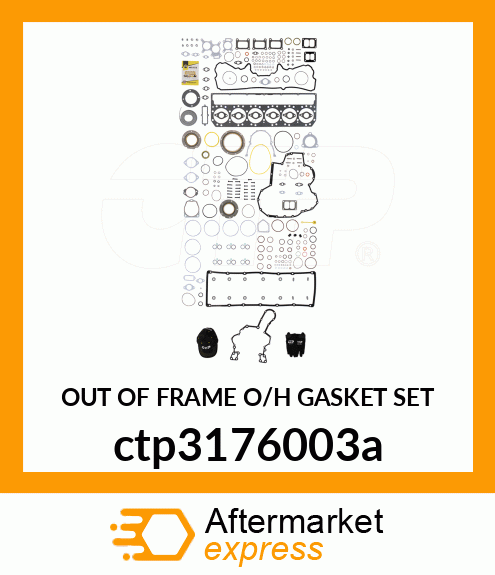 Out Of Frame O/h Gasket Set ctp3176003a