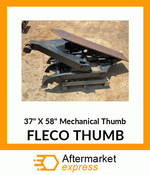 37" X 58" Mechanical Thumb FLECO-THUMB