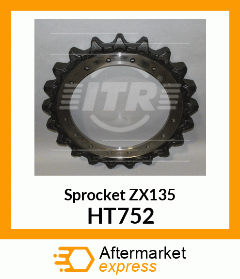 Sprocket ZX135 HT752