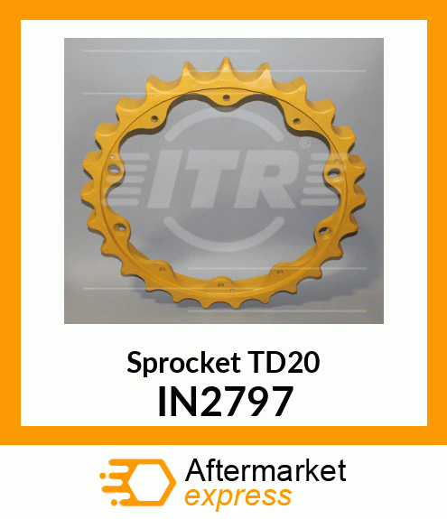 Sprocket TD20 IN2797