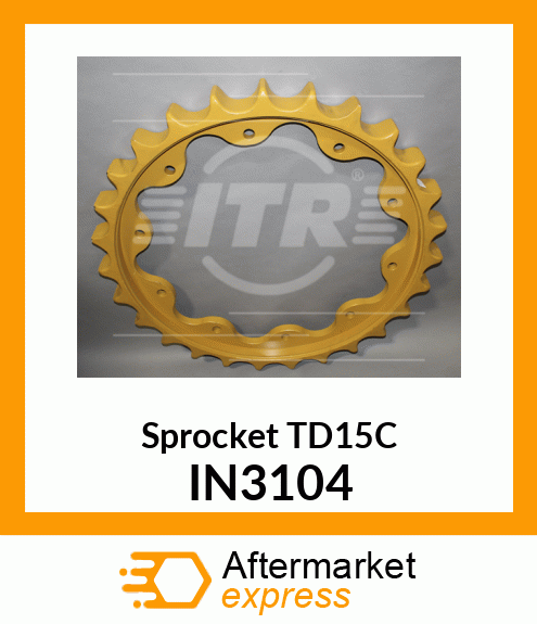 Sprocket TD15C IN3104