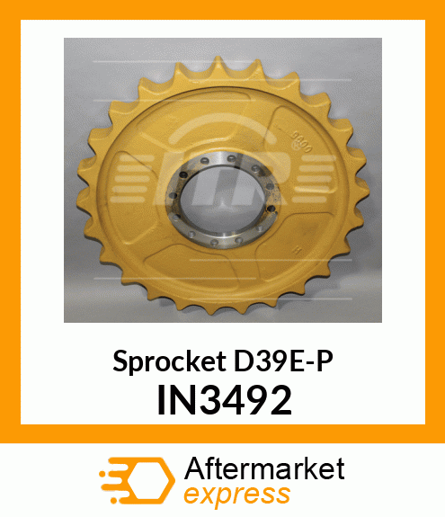 Sprocket D39E-P IN3492