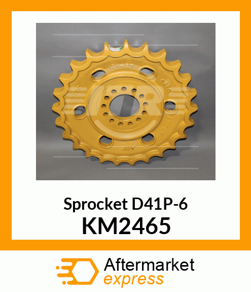 Sprocket D41P-6 KM2465