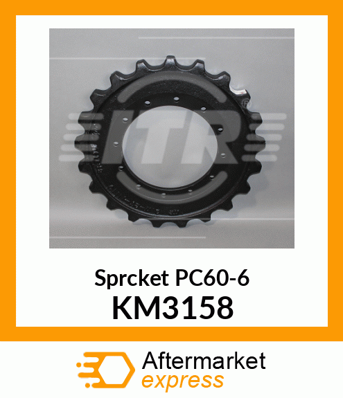 Sprcket PC60-6 KM3158