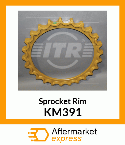 Sprocket Rim KM391