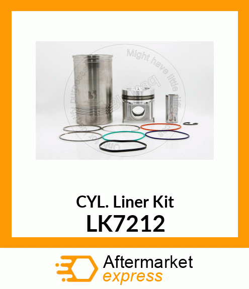 LINER KIT 9 DEG LK7212