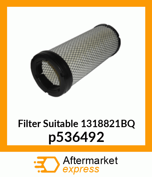 Filter Suitable 1318821BQ p536492